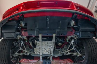 1995 Acura NSX in Formula Red over Black