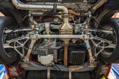 1995 Acura NSX in Formula Red over Black