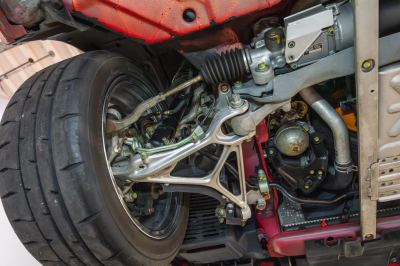 1995 Acura NSX in Formula Red over Black