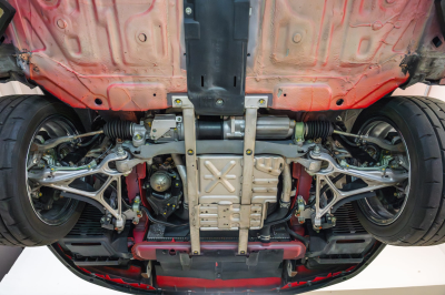 1995 Acura NSX in Formula Red over Black