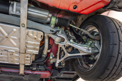1995 Acura NSX in Formula Red over Black