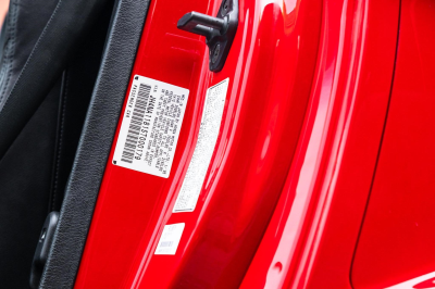 1995 Acura NSX in Formula Red over Black