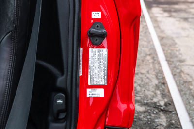 1995 Acura NSX in Formula Red over Black