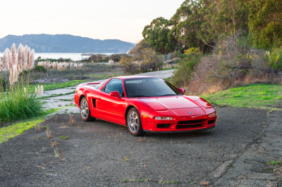 1995 Acura NSX in Formula Red over Black