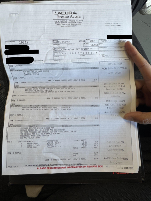 1995 Acura NSX in Formula Red over Black