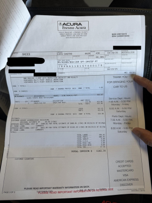 1995 Acura NSX in Formula Red over Black