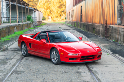 1995 Acura NSX in Formula Red over Black