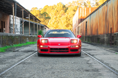 1995 Acura NSX in Formula Red over Black