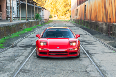1995 Acura NSX in Formula Red over Black