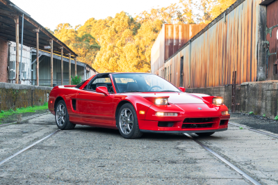 1995 Acura NSX in Formula Red over Black