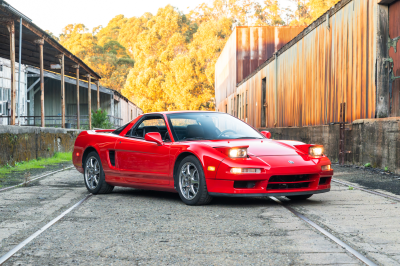 1995 Acura NSX in Formula Red over Black