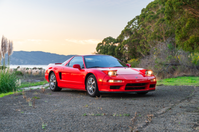 1995 Acura NSX in Formula Red over Black