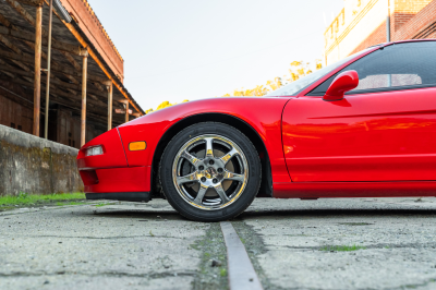 1995 Acura NSX in Formula Red over Black