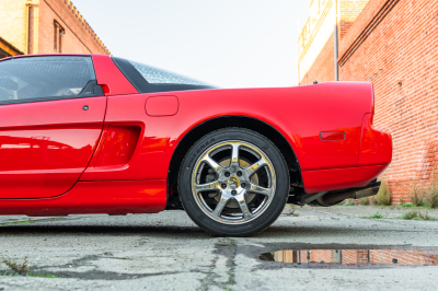 1995 Acura NSX in Formula Red over Black