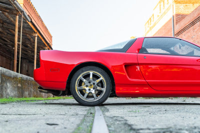 1995 Acura NSX in Formula Red over Black