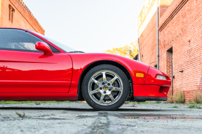 1995 Acura NSX in Formula Red over Black