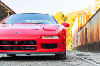 1995 Acura NSX in Formula Red over Black