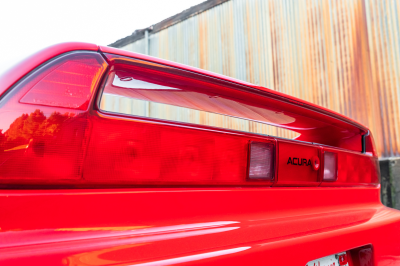 1995 Acura NSX in Formula Red over Black