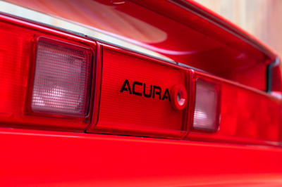 1995 Acura NSX in Formula Red over Black