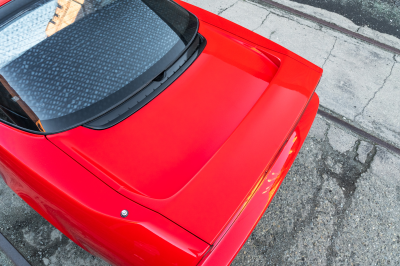 1995 Acura NSX in Formula Red over Black