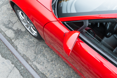 1995 Acura NSX in Formula Red over Black