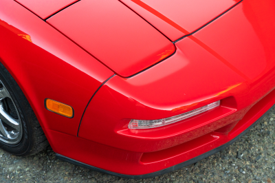 1995 Acura NSX in Formula Red over Black