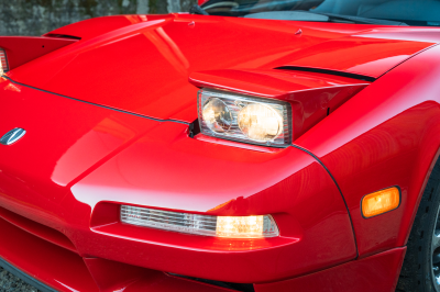 1995 Acura NSX in Formula Red over Black