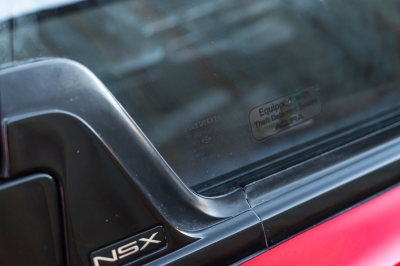 1995 Acura NSX in Formula Red over Black