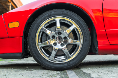 1995 Acura NSX in Formula Red over Black