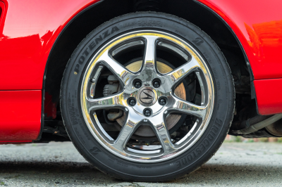 1995 Acura NSX in Formula Red over Black