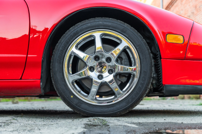1995 Acura NSX in Formula Red over Black