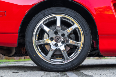 1995 Acura NSX in Formula Red over Black