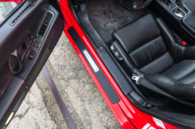 1995 Acura NSX in Formula Red over Black