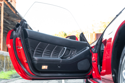 1995 Acura NSX in Formula Red over Black