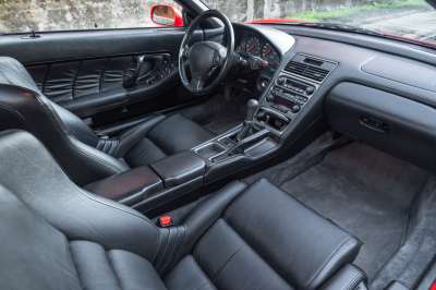 1995 Acura NSX in Formula Red over Black