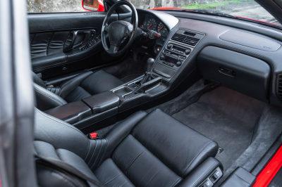 1995 Acura NSX in Formula Red over Black