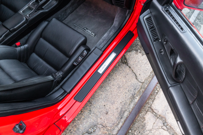 1995 Acura NSX in Formula Red over Black