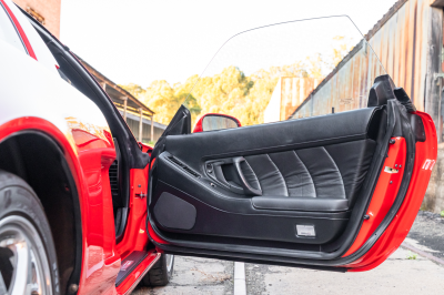 1995 Acura NSX in Formula Red over Black