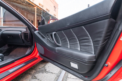 1995 Acura NSX in Formula Red over Black
