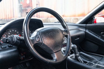 1995 Acura NSX in Formula Red over Black