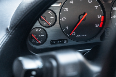 1995 Acura NSX in Formula Red over Black