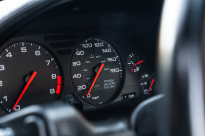 1995 Acura NSX in Formula Red over Black