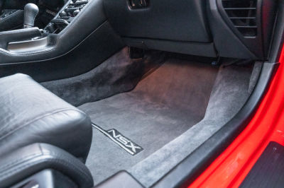 1995 Acura NSX in Formula Red over Black