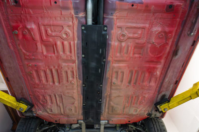 1995 Acura NSX in Formula Red over Black