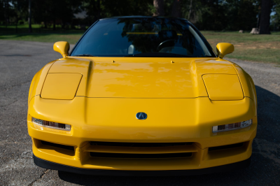1999 Acura NSX in Spa Yellow over Black