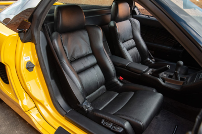 1999 Acura NSX in Spa Yellow over Black