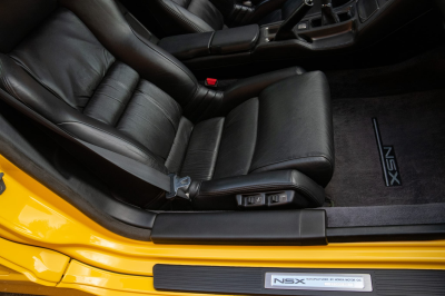 1999 Acura NSX in Spa Yellow over Black