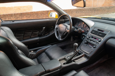 1999 Acura NSX in Spa Yellow over Black