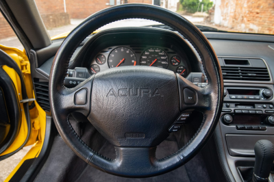 1999 Acura NSX in Spa Yellow over Black
