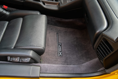 1999 Acura NSX in Spa Yellow over Black
